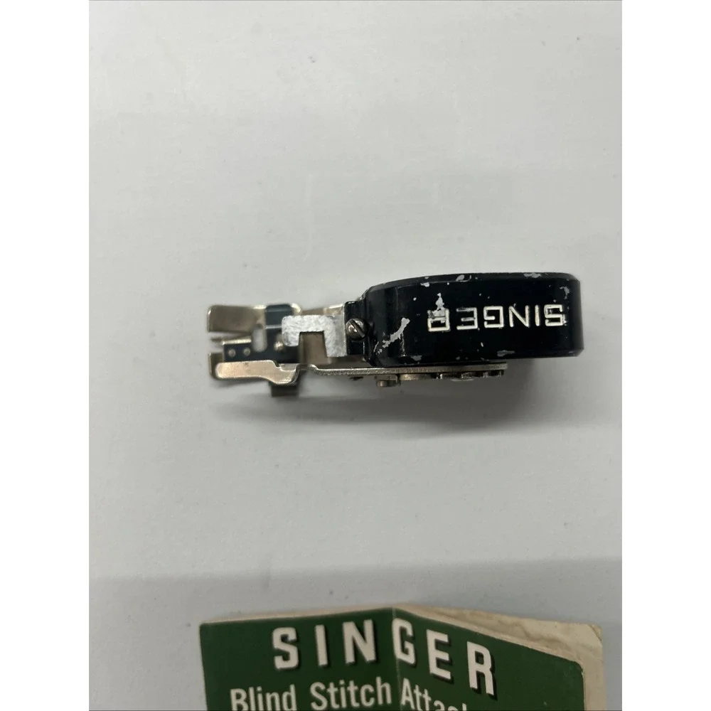 Vintage 1949 Singer Blind Stitch Attachment No. 160616  Original Manual No Screw